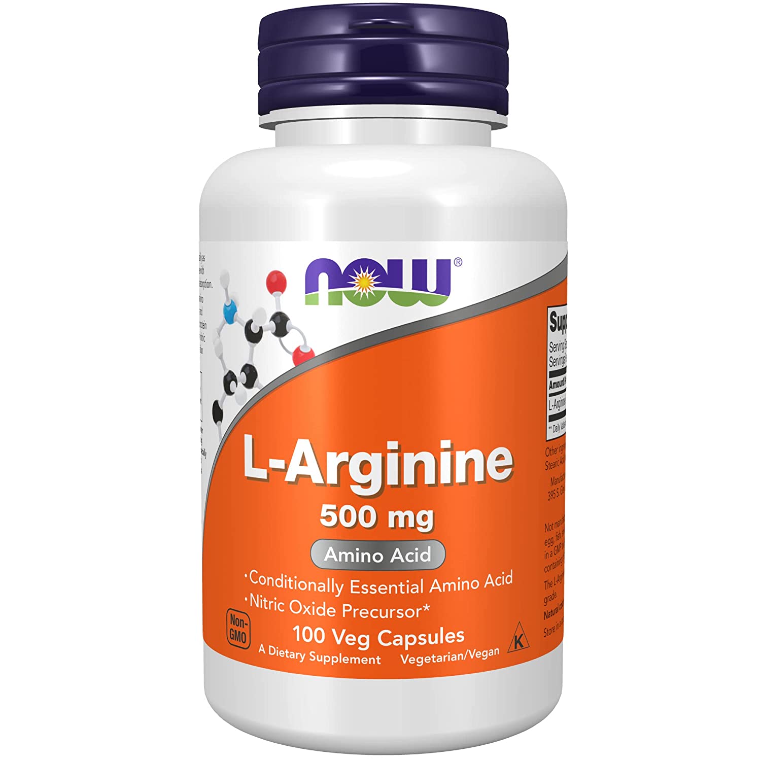 NOW L-Arginine Amino Acid