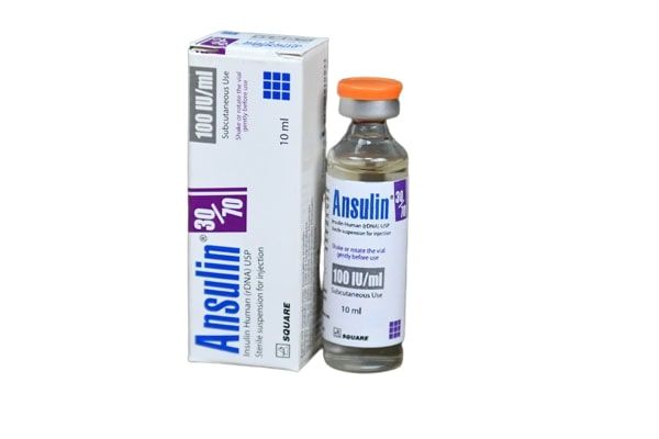 Ansulin 30/70 100IU Vial