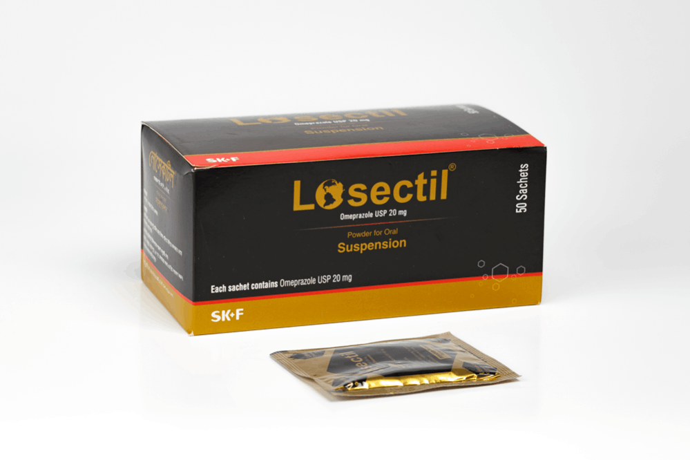 Losectil Dry Powder Sachet