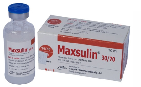 Maxsulin 30/70 40IU