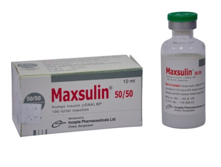 Maxsulin 50/50 Vial