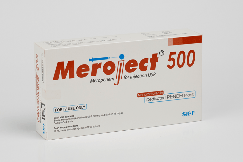 Meroject 500mg IV