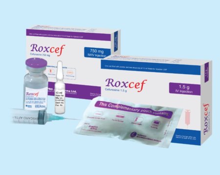 Roxcef 1.5 gm IV