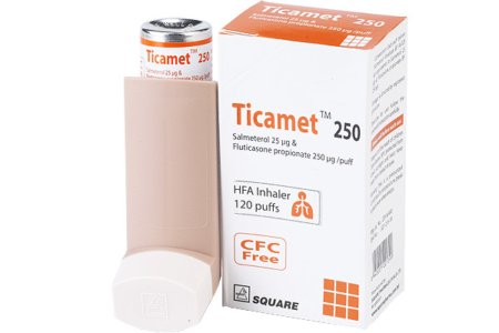 Ticamet HFA 250 Inhelar