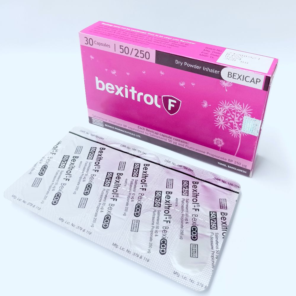 Bexitrol F 50/250 Bexicap