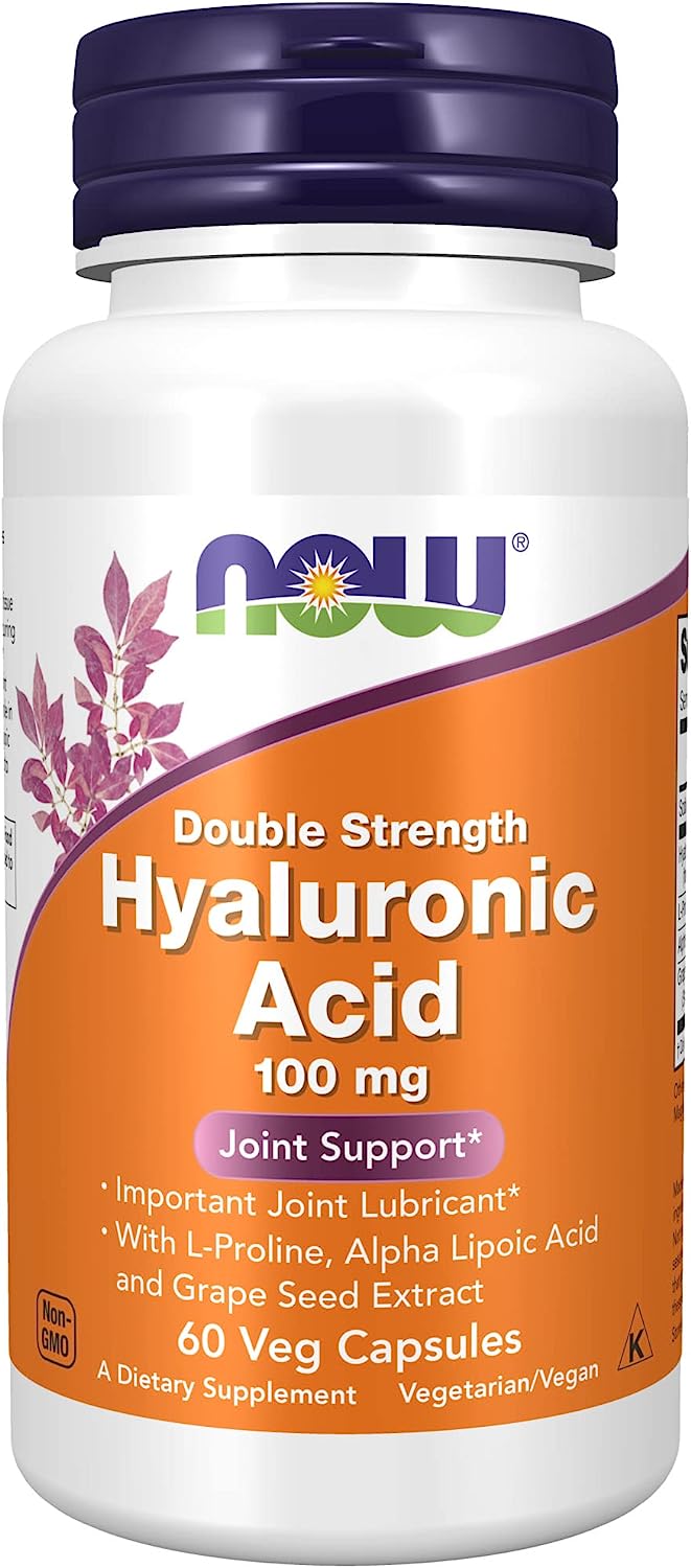 NOW Double Strength Hyaluronic Acid Joint Support