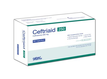 Ceftriaid 250mg IM