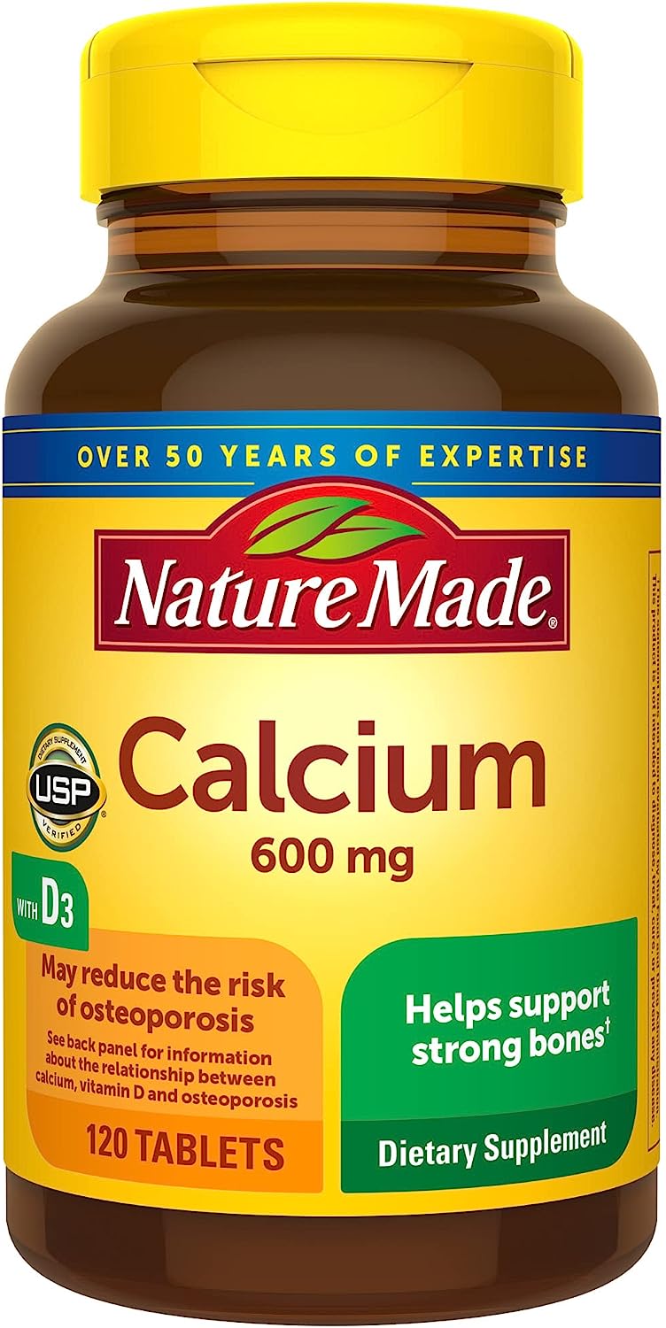 Nature Made Calcium Helps Support Strong Bones