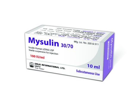 Mysulin 30/70 Vial