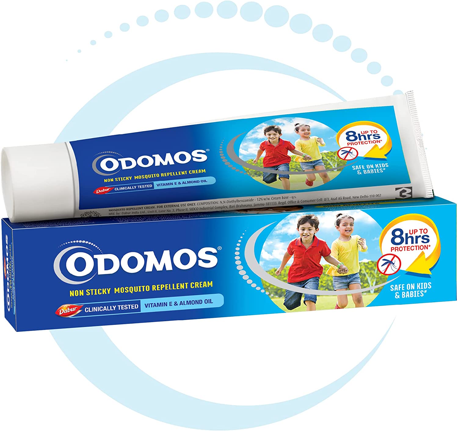 ODOMOS Non-Sticky Mosquito Cream