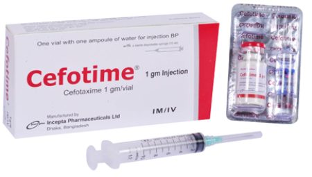 Cefotime 1gm IV/IM