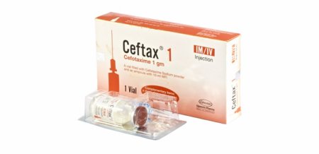 Ceftax 1gm IV/IM