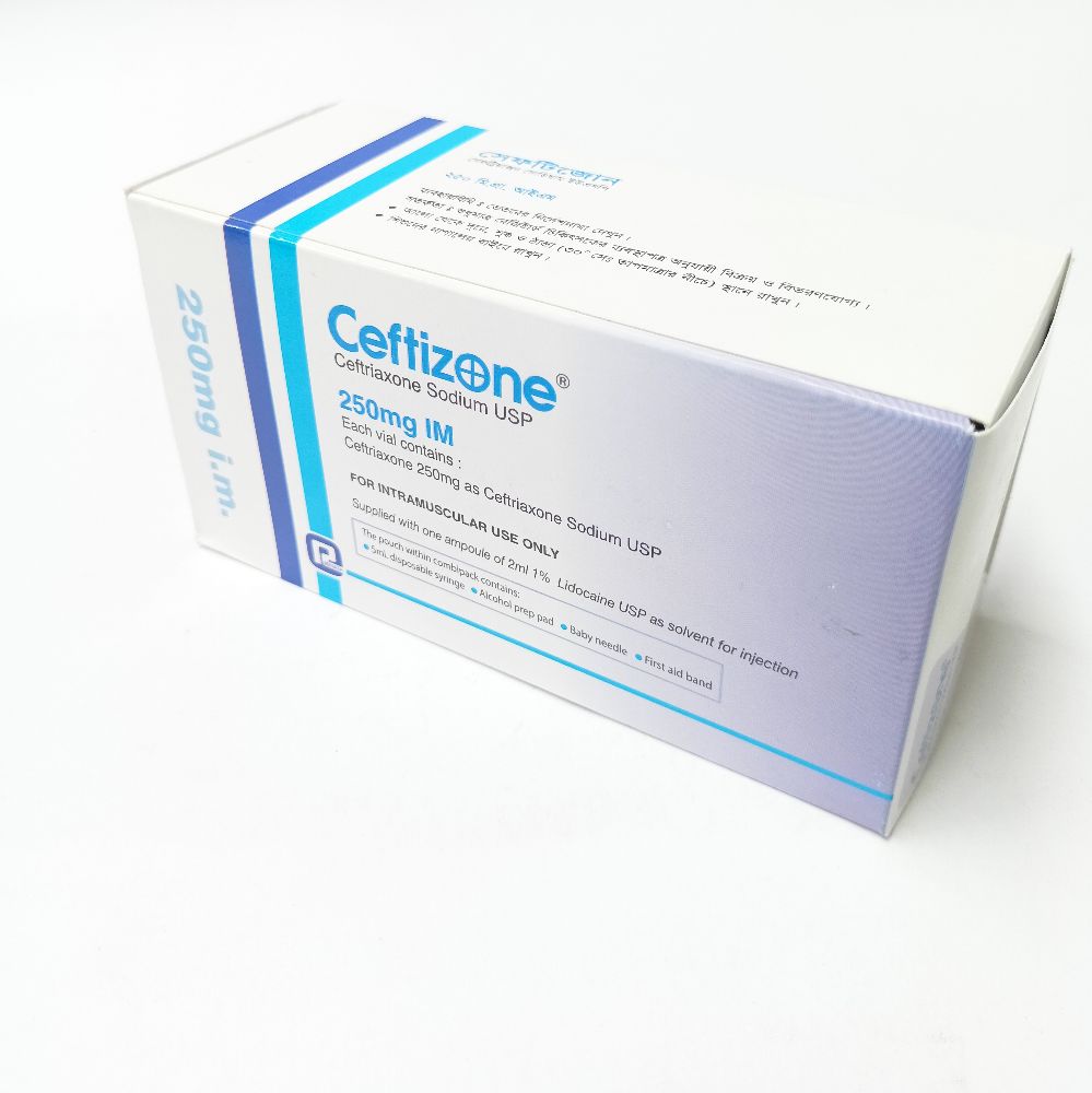 Ceftizone 250mg IM