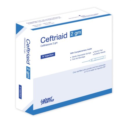 Ceftriaid 2gm