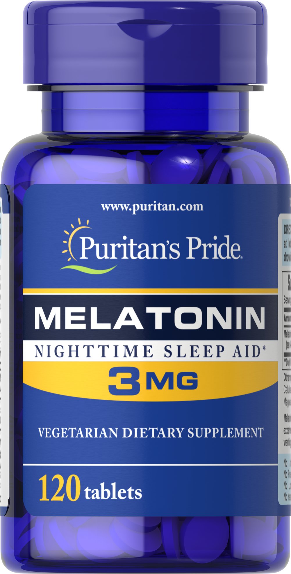 Puritan's Pride Melatonin Night Time Sleep Aid