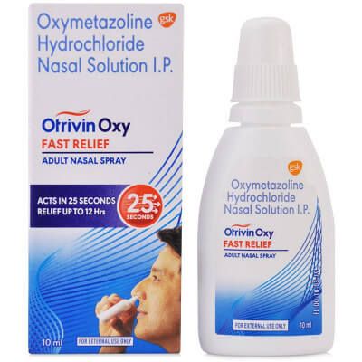 Otrivin Oxy Fast Relief Adult Nasal Spray 10ml