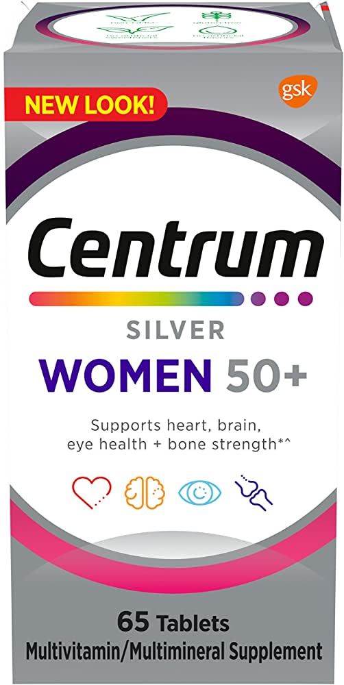 Centrum Silver Multivitamin For Women 65 Tablets