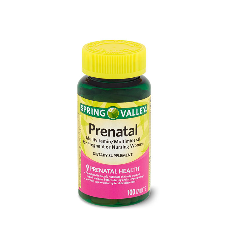 Spring Valley Prenatal Multivitamin Multimineral For Pregnant Or Nursing Women