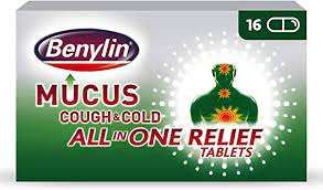 Benylin Mucus Cough & Cold All In One Relief