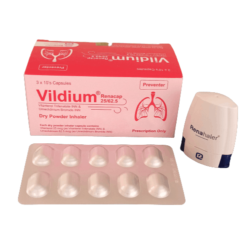 Vildium 25/62.5 Renacap