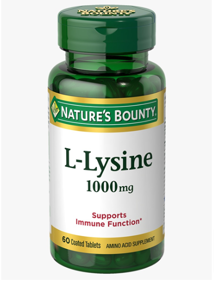 Nature's Bounty L-Lysine Supports Immune Function