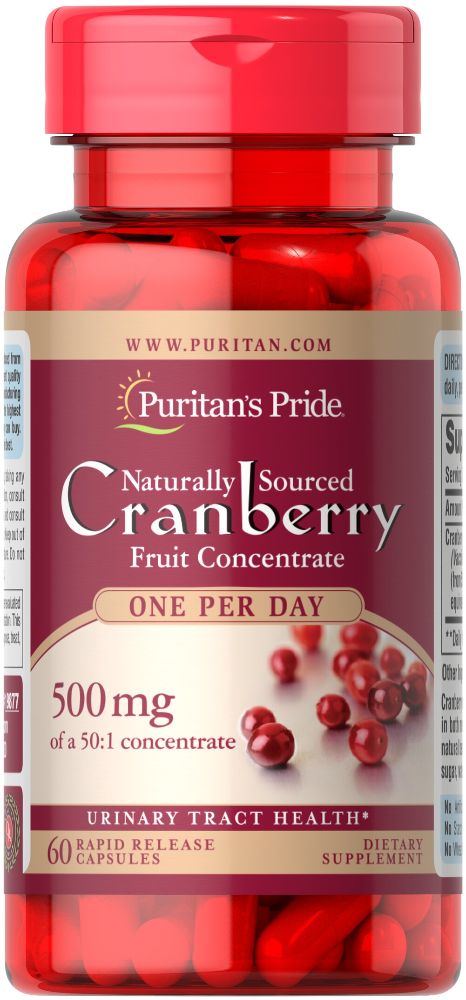 Puritan's Pride Cranberry Fruit Concentrate