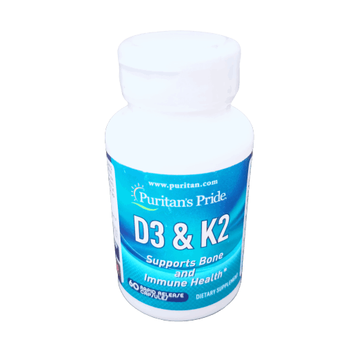 Puritan’s Pride D3 & K2 Supports Bone And Immune Health