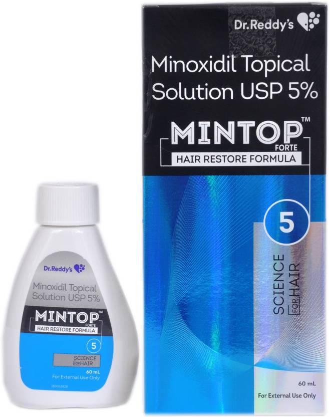 Dr. Reddy's Mintop Minoxidil 5% Hair Restore Formula