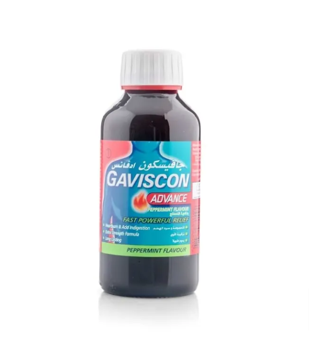 Gaviscon Advance Peppermint Flavour Fast Powerful Relife