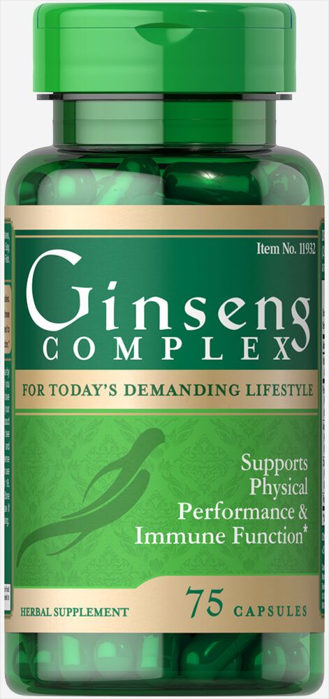 Puritan's Pride Ginseng Complex For Today's Demanding Lifestyle