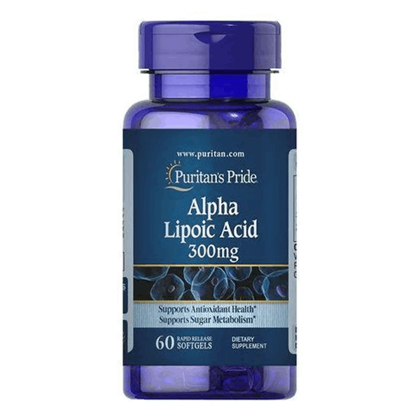 Puritan's Pride Alpha Lipoic Acid Supports Antioxidant Health