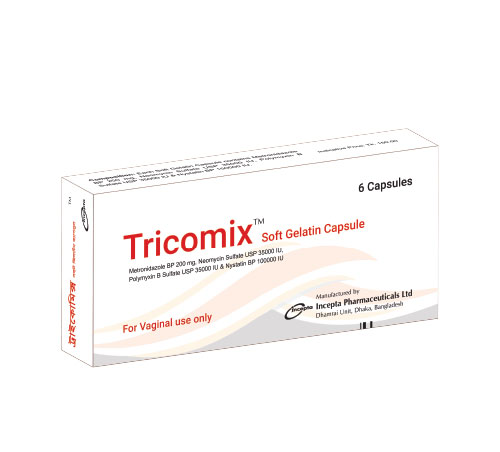 Tricomix Vaginal Suppository