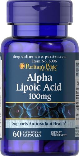 Puritan's Pride Alpha Lipoic Acid Supports Antioxidant Health