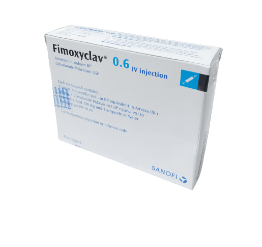 Fimoxyclav 0.6 IV