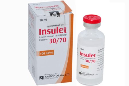 Insulet 30/70 100IU