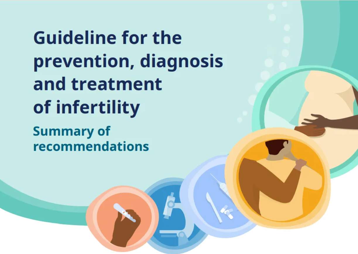 Recommendations from the WHO guideline for the prevention, diagnosis, and treatment of infertility