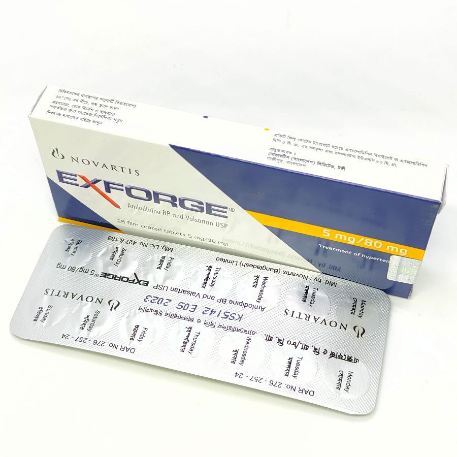 Exforge 5/80